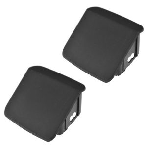 1997-06 Jeep Wrangler Front Driver & Passenger Side Bumper End Cover 2 Piece Set Mopar MPBMK00019