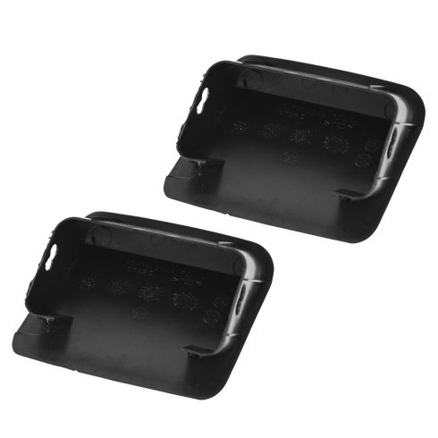 1997-06 Jeep Wrangler Front Driver & Passenger Side Bumper End Cover 2 Piece Set Mopar MPBMK00019
