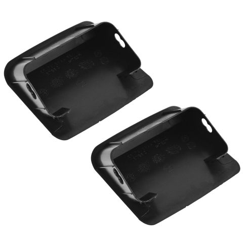 1997-06 Jeep Wrangler Front Driver & Passenger Side Bumper End Cover 2 Piece Set Mopar MPBMK00019