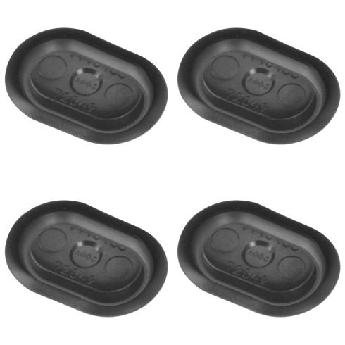 Dodge Ram Bed Mounted Body Drain Plug 4 Piece Set Mopar MPBMK00067