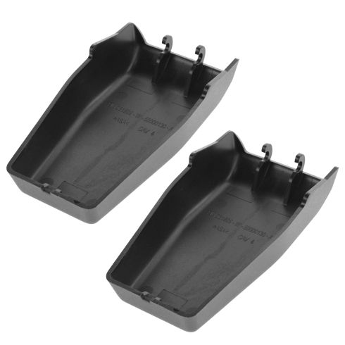 2011-17 Jeep Wrangler Driver & Passenger Side Liftgate Glass Hinge Cover 2 Piece Set Mopar MPDRK00007