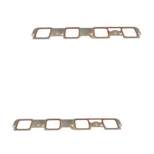Jeep Dodge Chrysler Driver & Passenger Side Inlet (Lower) 2 Piece Intake Manifold Gasket Set Mopar MPEEK00024