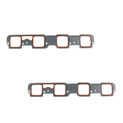 Jeep Dodge Chrysler Driver & Passenger Side Inlet (Lower) 2 Piece Intake Manifold Gasket Set Mopar MPEEK00024