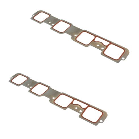 Jeep Dodge Chrysler Driver & Passenger Side Inlet (Lower) 2 Piece Intake Manifold Gasket Set Mopar MPEEK00024
