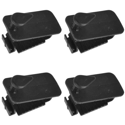 Jeep Dodge Chrysler Front Floor Mat Retaining Clip 4 Piece Set Mopar MPIMK00053 - Image 2