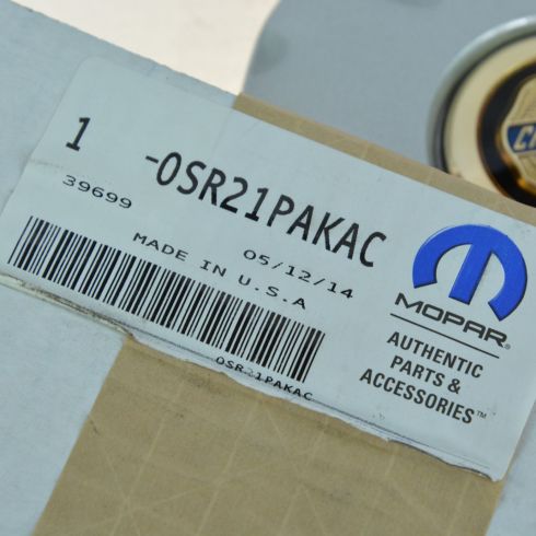 2001-03 Chrysler Sebring Wheel Center Cap Mopar 0SR21PAKAC