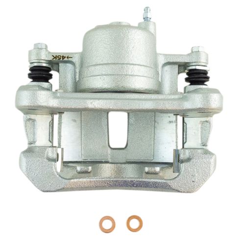 2003-08 Toyota Corolla Matrix Pontiac Vibe Front Passenger Side Brake Caliper with Mounting Bracket Raybestos Element 3 FRC11386N - Image 5