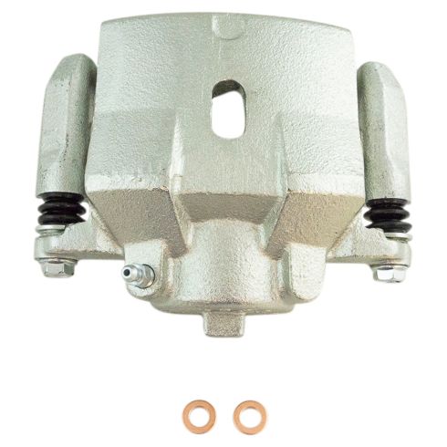 Chevrolet Pontiac Saturn Front Driver Side Brake Caliper with Mounting Bracket Raybestos Element 3 FRC11617N - Image 6