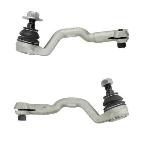 BMW X5 X6 Front Driver & Passenger Side 2 Piece Tie Rod Set RTS RTSK00137