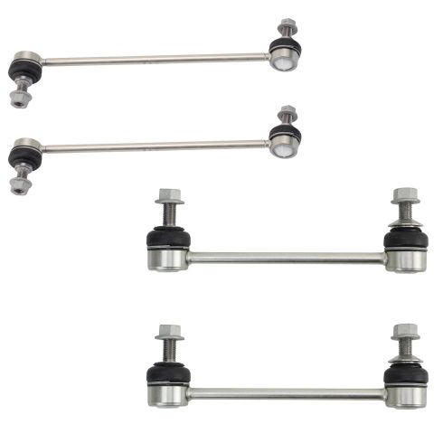 BMW Front & Rear 4 Piece Sway Bar Link Set RTS RTSK00201