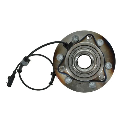 Chevrolet GMC Cadillac Front Driver & Passenger Side 2 Piece Wheel Bearing & Hub Assembly Set Timken TKSHS00238