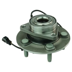 Dodge Ram 1500 Front Driver & Passenger Side 2 Piece Wheel Bearing & Hub Assembly Set Timken TKSHS00343