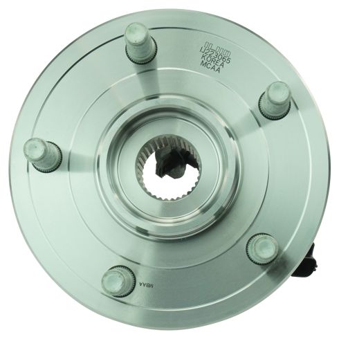 Dodge Ram 1500 Front Driver & Passenger Side 2 Piece Wheel Bearing & Hub Assembly Set Timken TKSHS00343