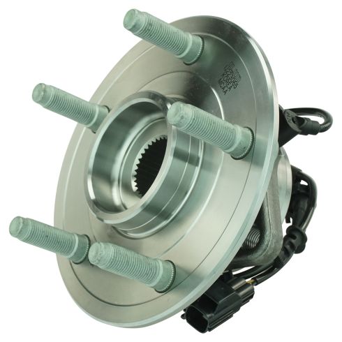 Dodge Ram 1500 Front Driver & Passenger Side 2 Piece Wheel Bearing & Hub Assembly Set Timken TKSHS00343