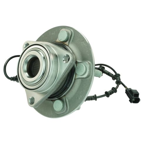 Dodge Ram 1500 Front Driver & Passenger Side 2 Piece Wheel Bearing & Hub Assembly Set Timken TKSHS00343