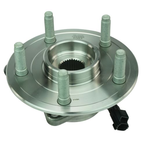 Dodge Ram 1500 Front Driver & Passenger Side 2 Piece Wheel Bearing & Hub Assembly Set Timken TKSHS00343