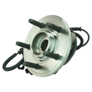 Ford Mercury Front Driver & Passenger Side 2 Piece Wheel Bearing & Hub Assembly Set Timken TKSHS00402