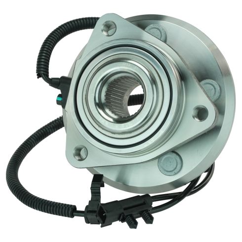 Jeep Liberty Dodge Nitro Front Driver & Passenger Side 2 Piece Wheel Bearing & Hub Assembly Set Timken TKSHS00658