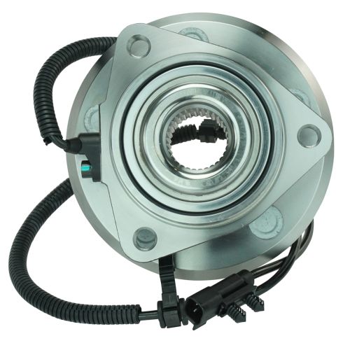 Jeep Liberty Dodge Nitro Front Driver & Passenger Side 2 Piece Wheel Bearing & Hub Assembly Set Timken TKSHS00658