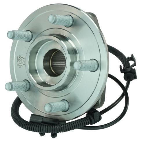 Jeep Liberty Dodge Nitro Front Driver & Passenger Side 2 Piece Wheel Bearing & Hub Assembly Set Timken TKSHS00658