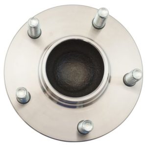 Mazda 3 5 Rear Driver & Passenger Side 2 Piece Wheel Bearing & Hub Assembly Set Timken TKSHS00698