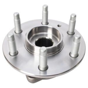 Chevrolet GMC Buick Saturn Driver & Passenger Side 2 Piece Wheel Bearing & Hub Assembly Set Timken TKSHS00724