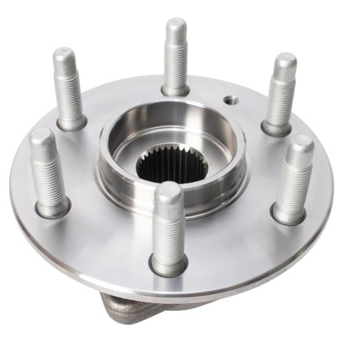 Chevrolet GMC Buick Saturn Driver & Passenger Side 2 Piece Wheel Bearing & Hub Assembly Set Timken TKSHS00724