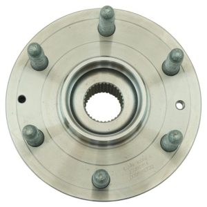 Chevrolet GMC Cadillac Front Driver & Passenger Side 2 Piece Wheel Bearing & Hub Assembly Set Timken TKSHS00817