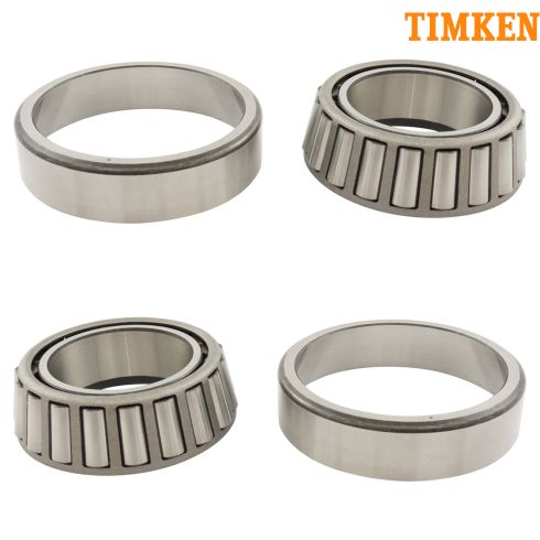 Front 2 Piece Wheel Bearing Set Timken TKSHS00824