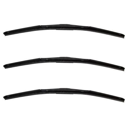 Audi Saab Front & Rear 3 Piece 21in Wiper Blade Set TRICO Sentry TPWWS00575