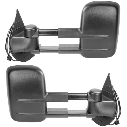 Chevrolet GMC Cadillac Driver & Passenger Side 2 Piece Mirror Set Trail Ridge TR00022