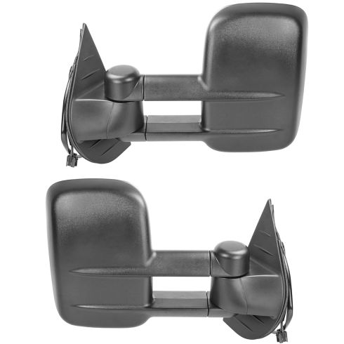 Chevrolet GMC Cadillac Driver & Passenger Side 2 Piece Mirror Set Trail Ridge TR00022