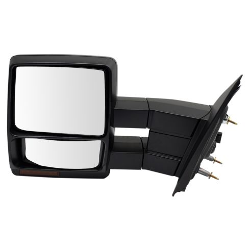 2007-14 Ford F150 Truck Driver & Passenger Side 2 Piece Power Paint to Match Towing Mirror Set Power, Manual Folding Trail Ridge TR00684