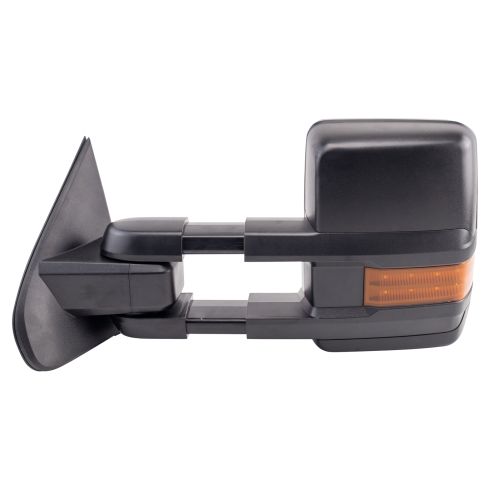2015-16 Chevrolet Silverado 1500 Driver & Passenger Side 2 Piece Power Heated Mirror Set Power, Manual Folding, with Mirror Turn Signal Trail Ridge TR38918