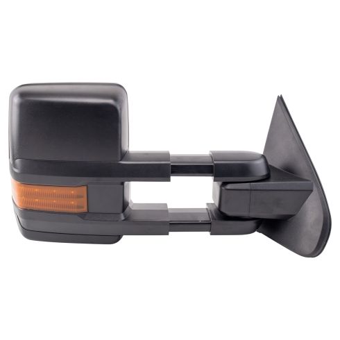 2015-16 Chevrolet Silverado 1500 Driver & Passenger Side 2 Piece Power Heated Mirror Set Power, Manual Folding, with Mirror Turn Signal Trail Ridge TR38918