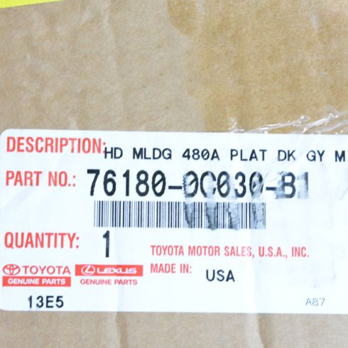 2014-21 Toyota Tundra TRD Pro Hood Scoop Toyota OEM 76180-0C030-B1