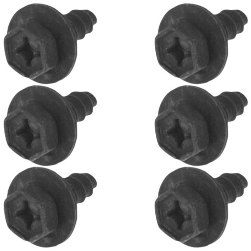 2005-15 Toyota Tacoma 4 Wheel Drive Rear Splash Guard 2 Piece Set Toyota OEM TYBMK00026