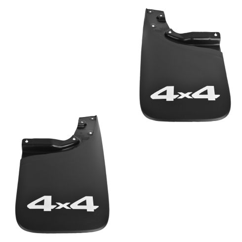 2005-15 Toyota Tacoma 4 Wheel Drive Rear Splash Guard 2 Piece Set Toyota OEM TYBMK00026