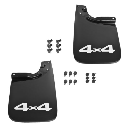 2005-15 Toyota Tacoma 4 Wheel Drive Rear Splash Guard 2 Piece Set Toyota OEM TYBMK00026