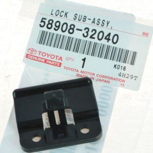 Toyota Corolla Matrix Sienna Tacoma Center Console Latch Toyota OEM 58908-32040