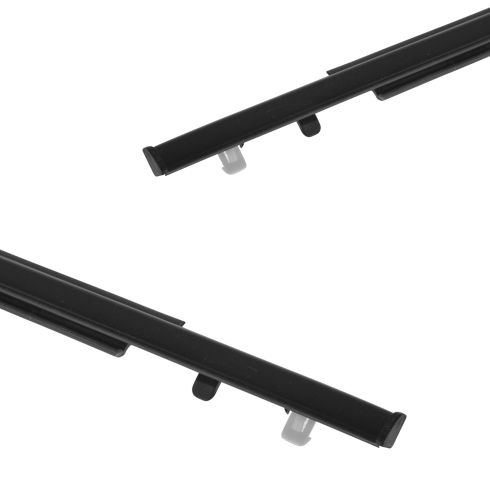 2007-14 Toyota FJ Cruiser Front Door Mounted Outer 2 Piece Window Sweep Set Toyota OEM TYWSK00002