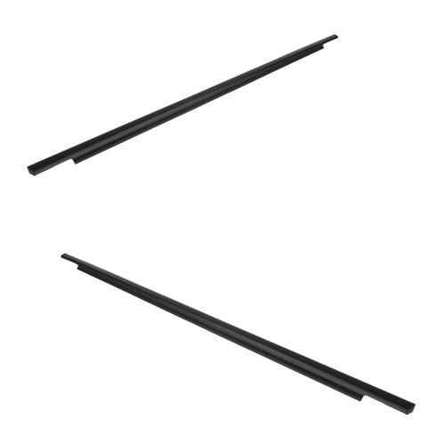 2007-14 Toyota FJ Cruiser Front Door Mounted Outer 2 Piece Window Sweep Set Toyota OEM TYWSK00002