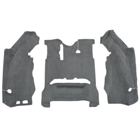 2007-10 Jeep Wrangler Unlimited 4 Door Cargo Area Carpet Auto Custom Carpets 23541-160-1085000000