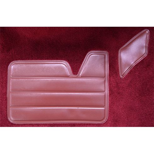 1992-99 GMC Suburban C2500 with Heat Vents Passenger Area Carpet Auto Custom Carpets 22284-160-1080000000