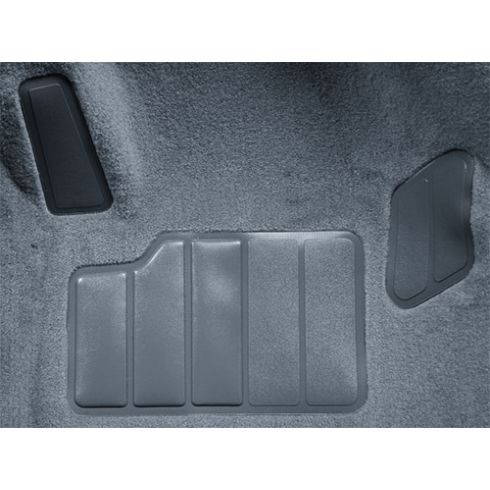 1982-84 Pontiac Firebird Trans Am without Console Complete Carpet Auto Custom Carpets 8288-160-1076000000