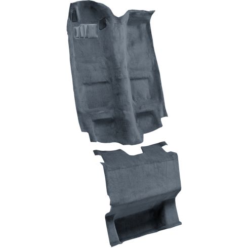 1982-84 Pontiac Firebird Trans Am without Console Complete Carpet Auto Custom Carpets 8288-160-1076000000