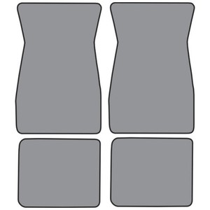 1964-68 Ford Mustang Front & Rear 4 Piece Floor Mat Set
