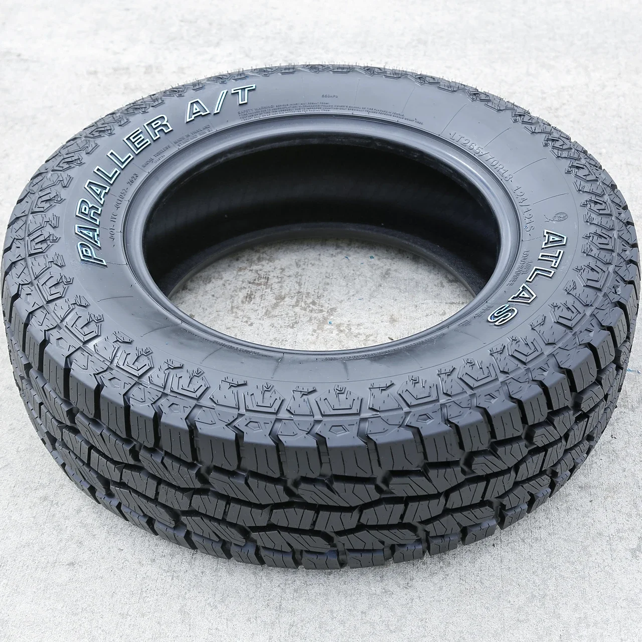 Atlas Tire Paraller A/T LT 265/70R18 124/121S E (10 Ply) (OWL)