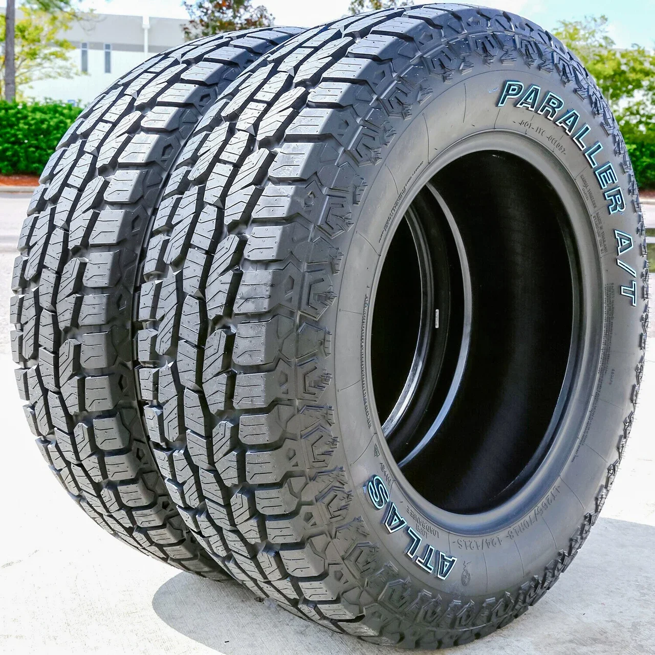 Atlas Tire Paraller A/T LT 265/70R18 124/121S E (10 Ply) (OWL)