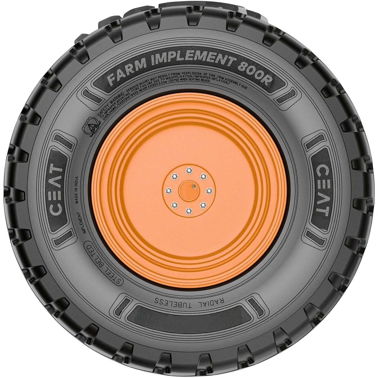 Ceat Farm Implement 800R 380/55R16.5 150A8